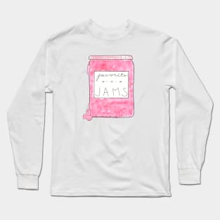 favorite pop jams Long Sleeve T-Shirt